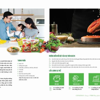 Hạt Nêm Queen (vị Thịt Heo) gói 900g